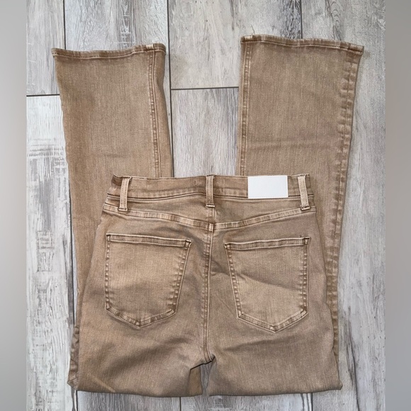PISTOLA Khaki High Rise Straight Jeans size 26 - Picture 7 of 7